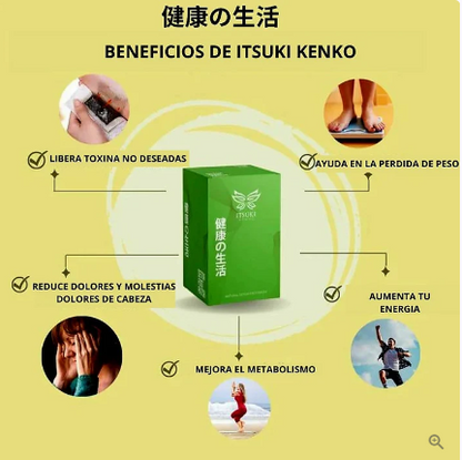 ITSUKI KENKO PARCHES DETOX